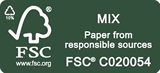 ミックス 責任ある木質資源を使用しています FSC C014473