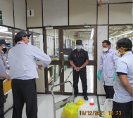 Practical training of emergency responses and education for chemical substance handlers