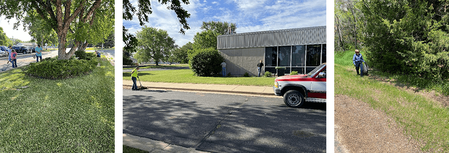 Clean-up around our company (Clean-up project)
