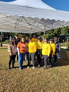 Support and participation in local event