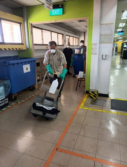 Specialized education for chemical substance handlers