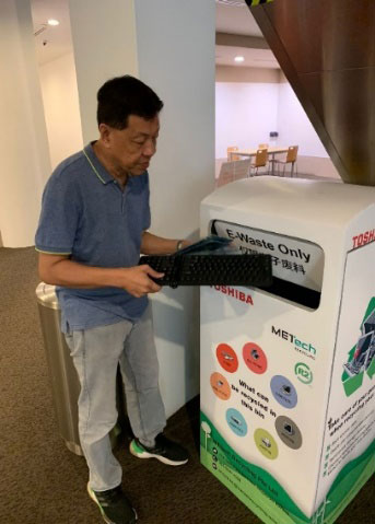 E-Waste collection and recycling promotion