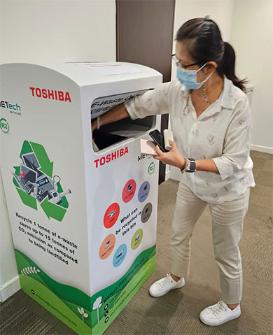 E-Waste collection and recycling promotion