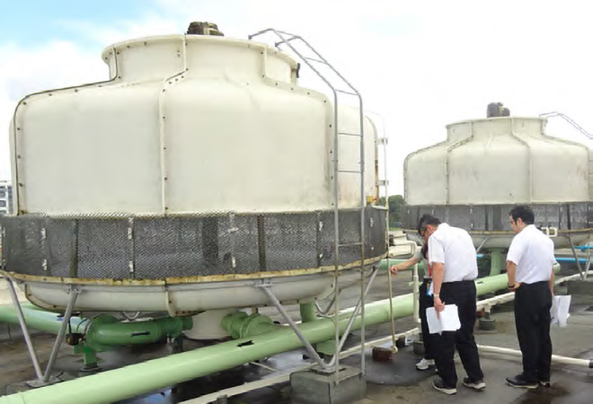 Photo of the emergency response training at Toshiba Tec Europe Imaging Systems S.A. 2