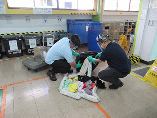 Photo of the emergency response training at Toshiba Tec Europe Imaging Systems S.A. 2