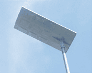 Reduction of CO2 emissions by using solar-powered LED street lighting
