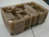 Packaging material collected