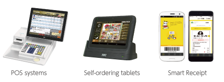 POS system、Cash register、POS peripheral equipment