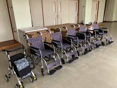 Donations of picture books and other materials to kindergartens in Izunokuni City, Shizuoka Prefecture